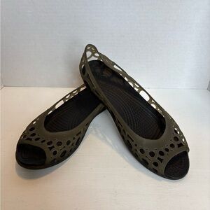 CROCS Adrina women’s sandal rubber ballet slip-on W7